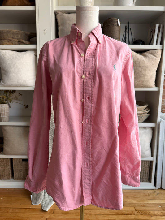 Ralph Lauren pink classic fit button down