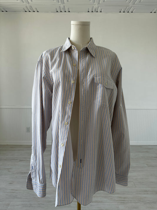 Brooks Brothers striped oxford