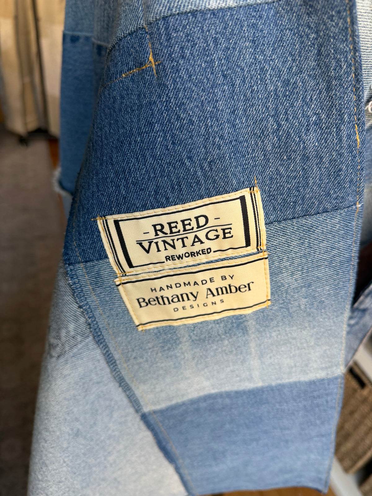 #3 Reworked denim trench. Size S