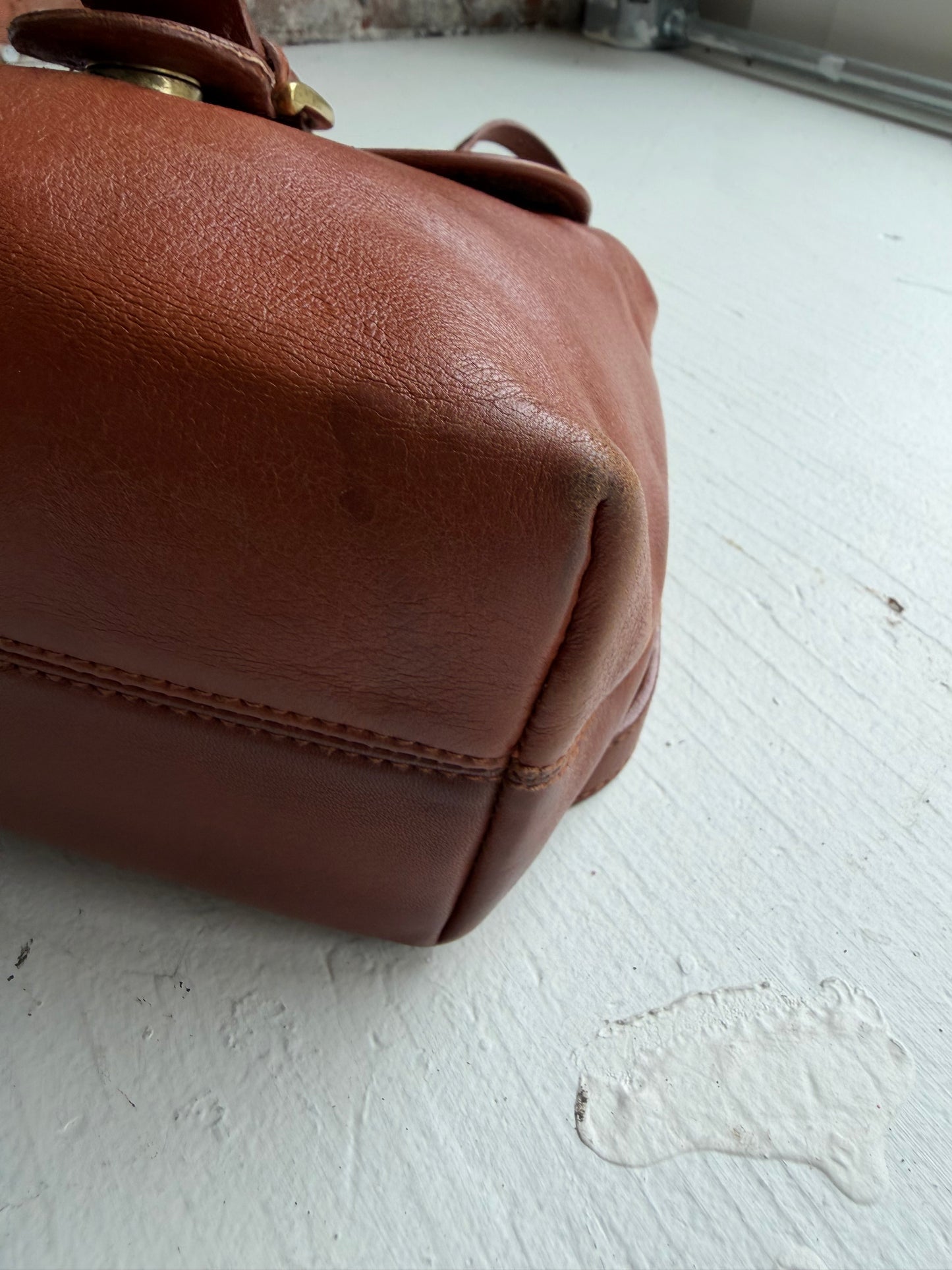 90s Hunt Club leather backpack