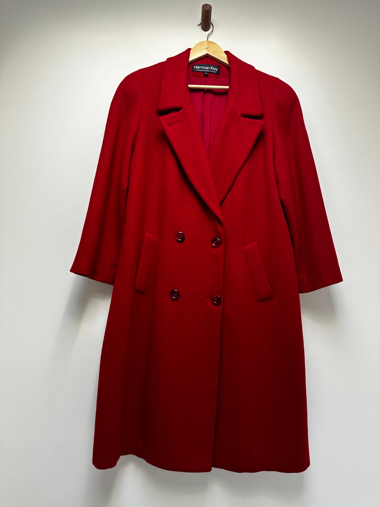 Vintage Herman Kay wool coat