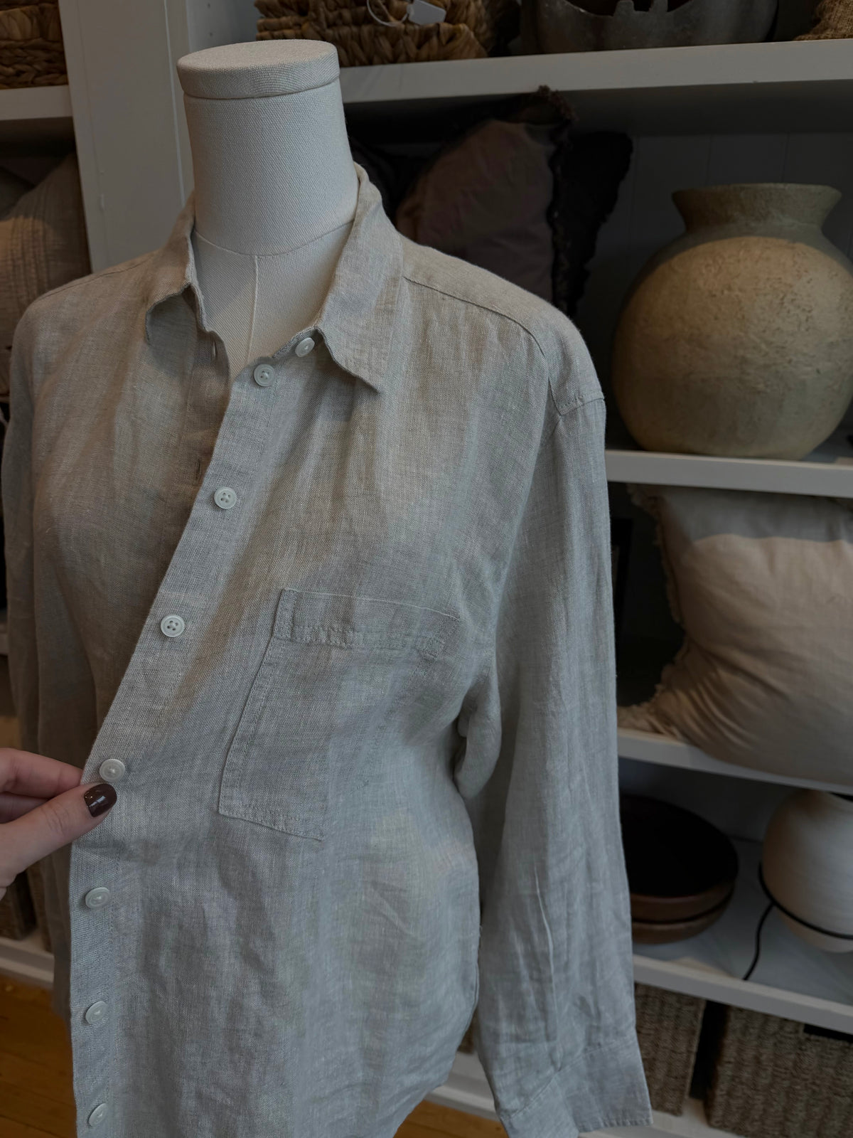 JCrew Garcon Classic shirt in Baird McNutt Irish. Size 14 tall