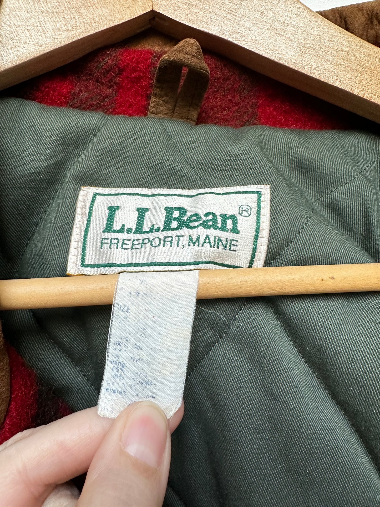 Vintage LLBean wool jacket