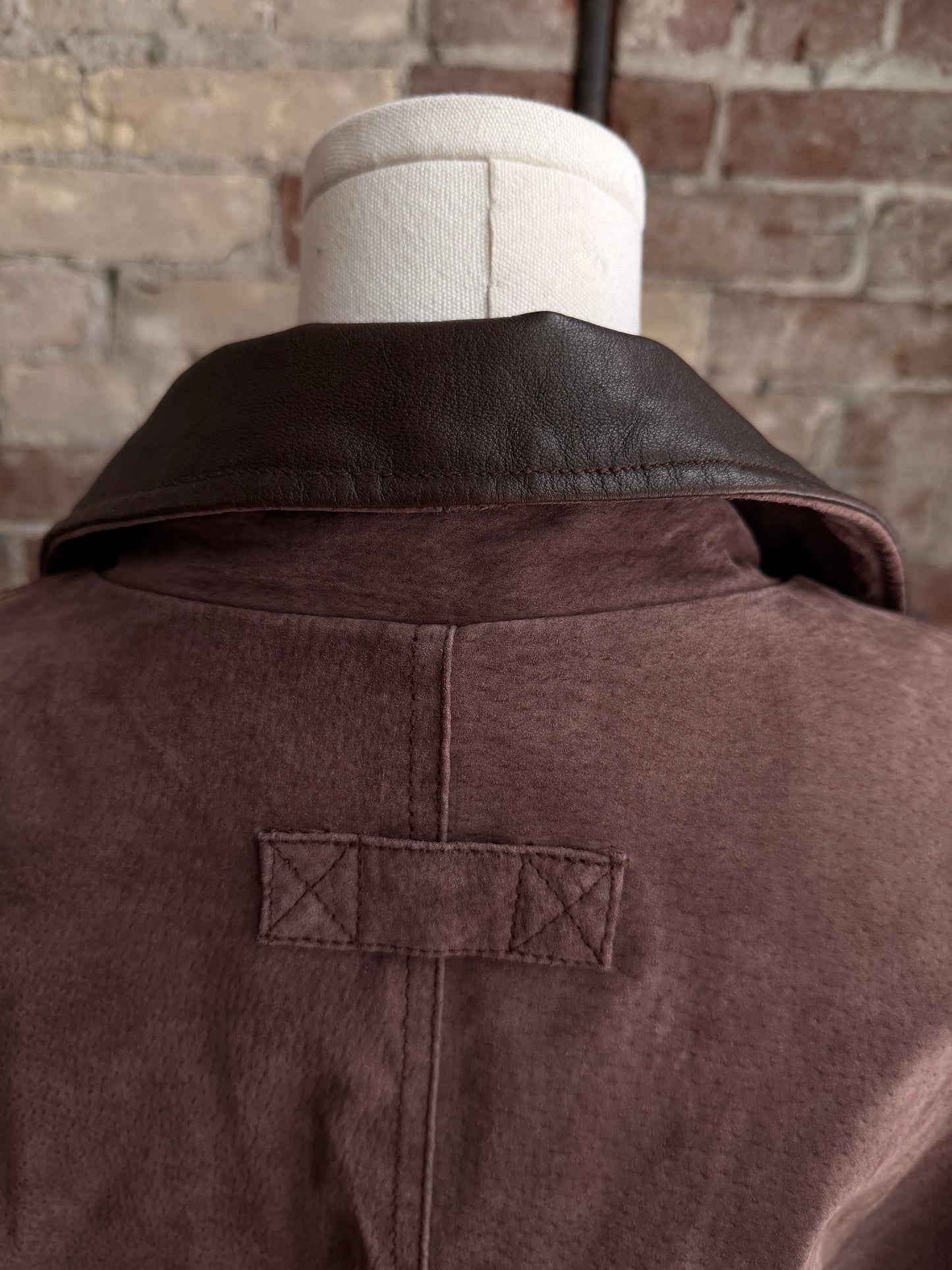 90s Greatland leather barn coat