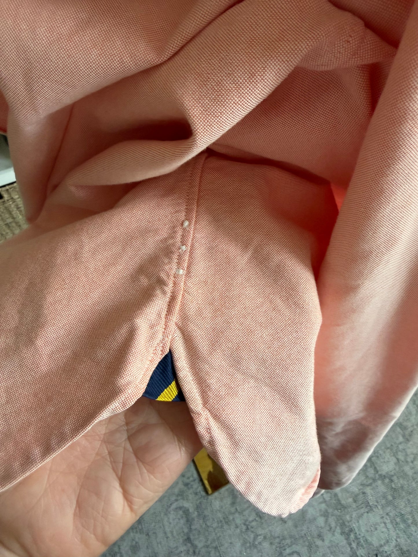 00 Ralph Lauren coral oxford button down