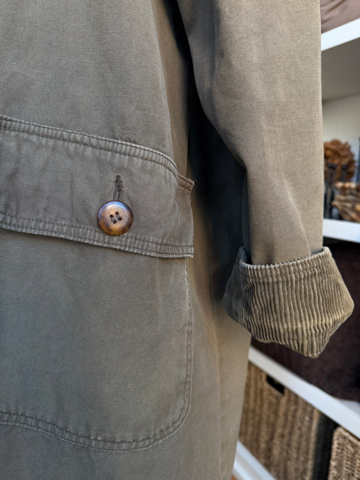 90s Eddie Bauer canvas duster