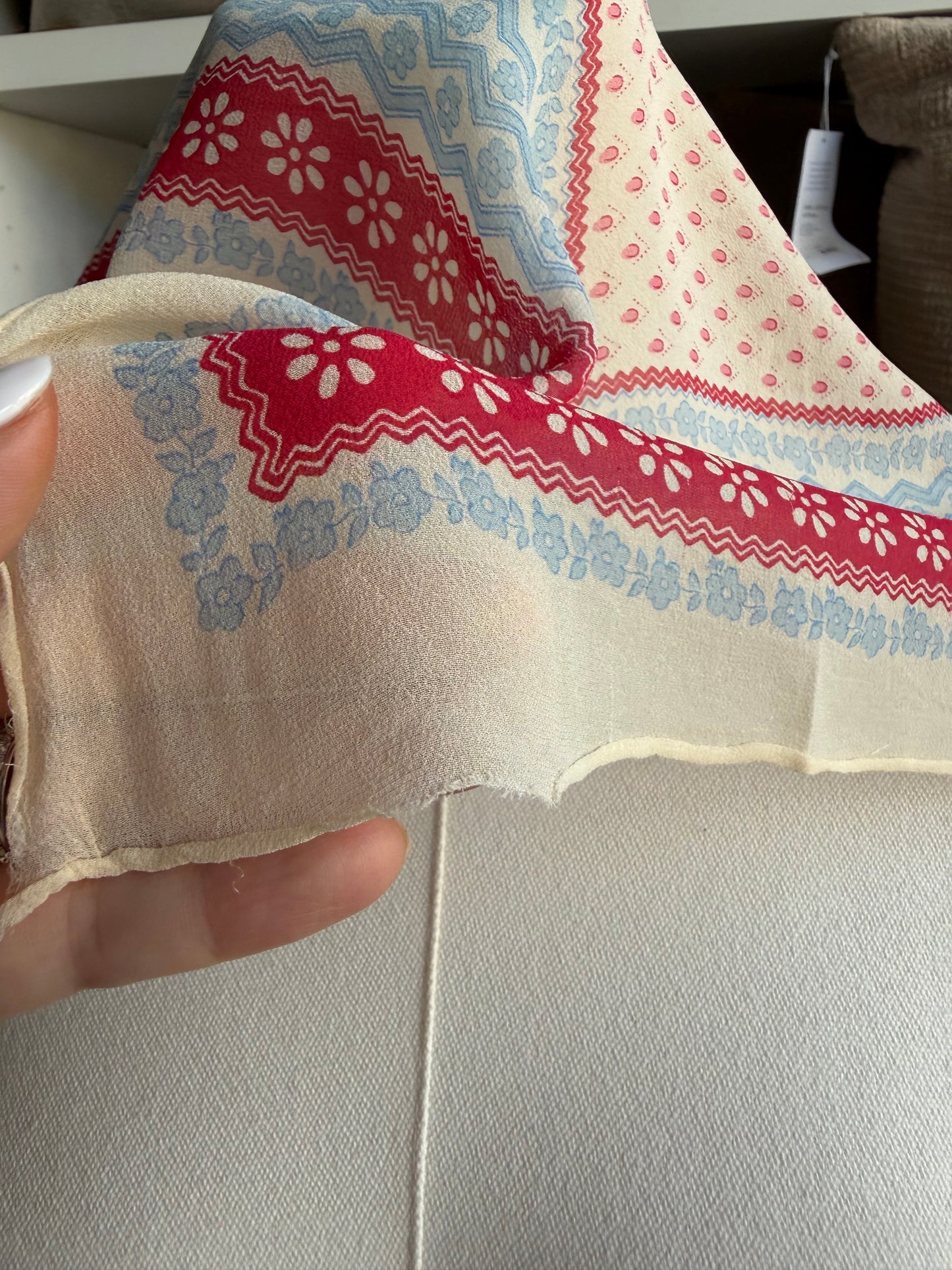 #3 Vintage Givenchy silk scarf