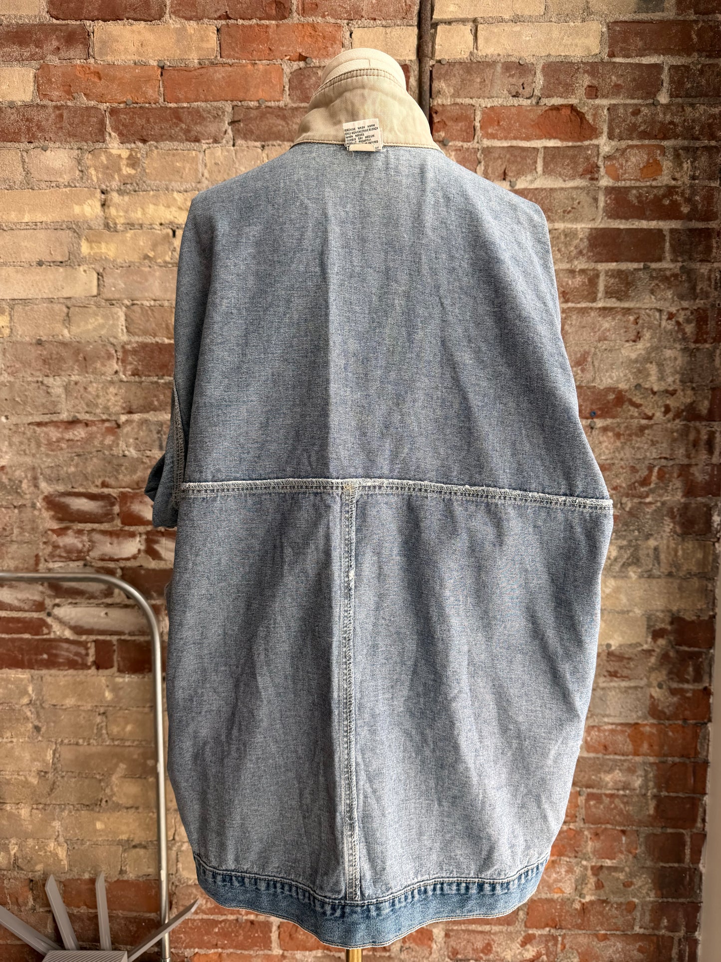 90s Cenza denim barn coat