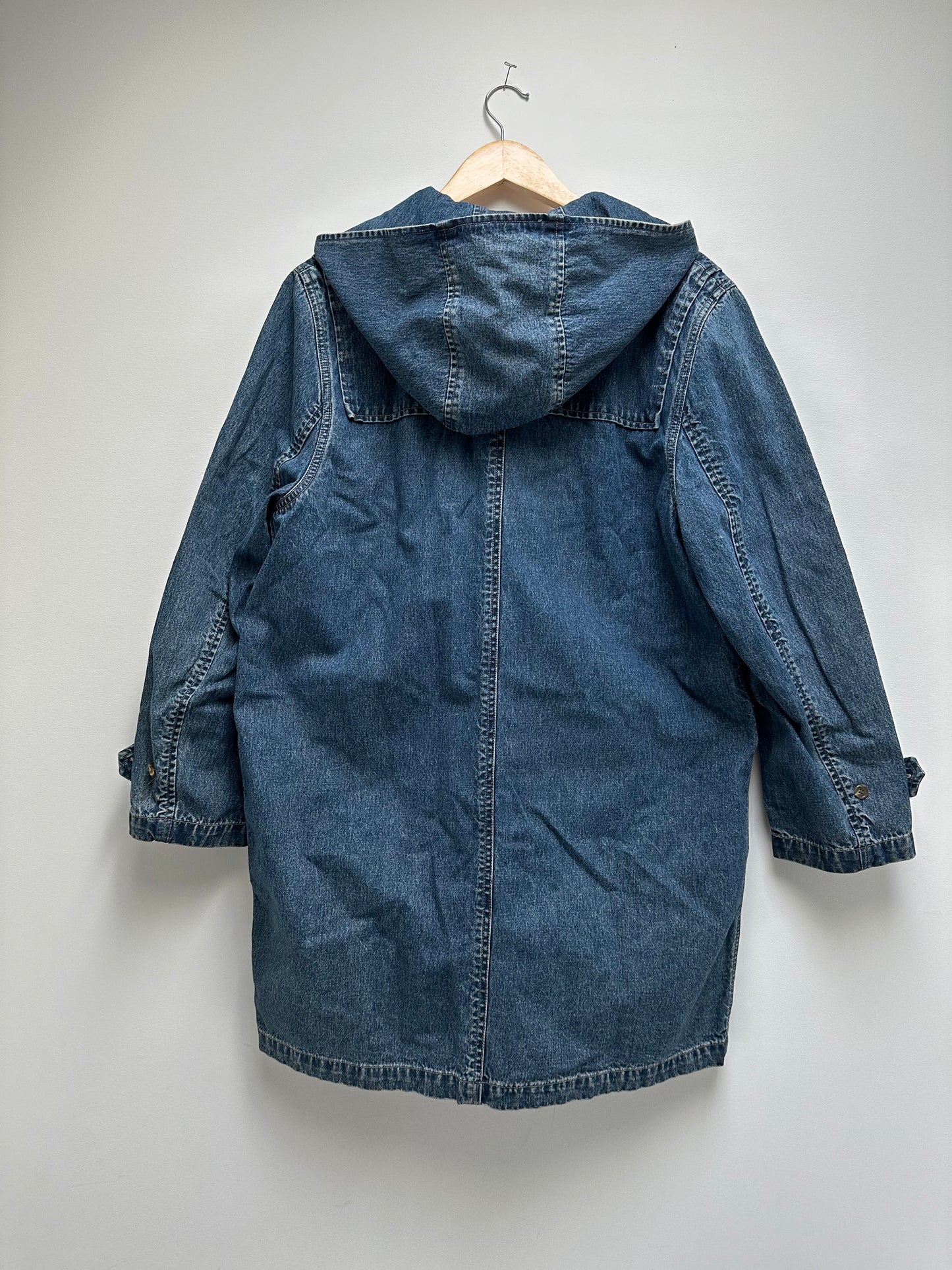 Vintage Lauren by Ralph Lauren denim toggle chore coat