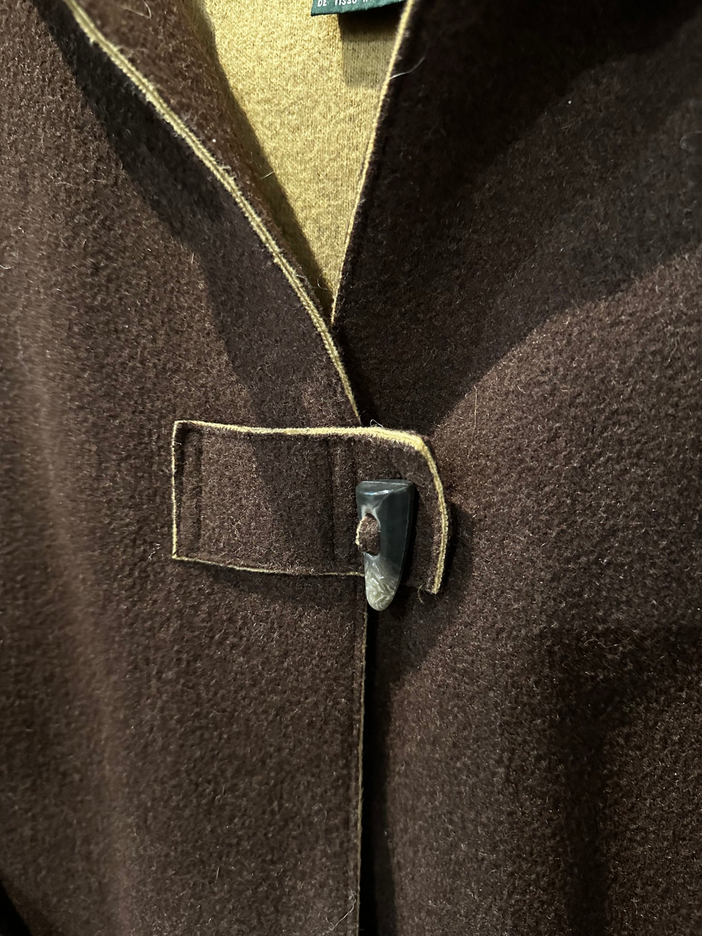 Vintage Lauren by Ralph Lauren wool toggle coat