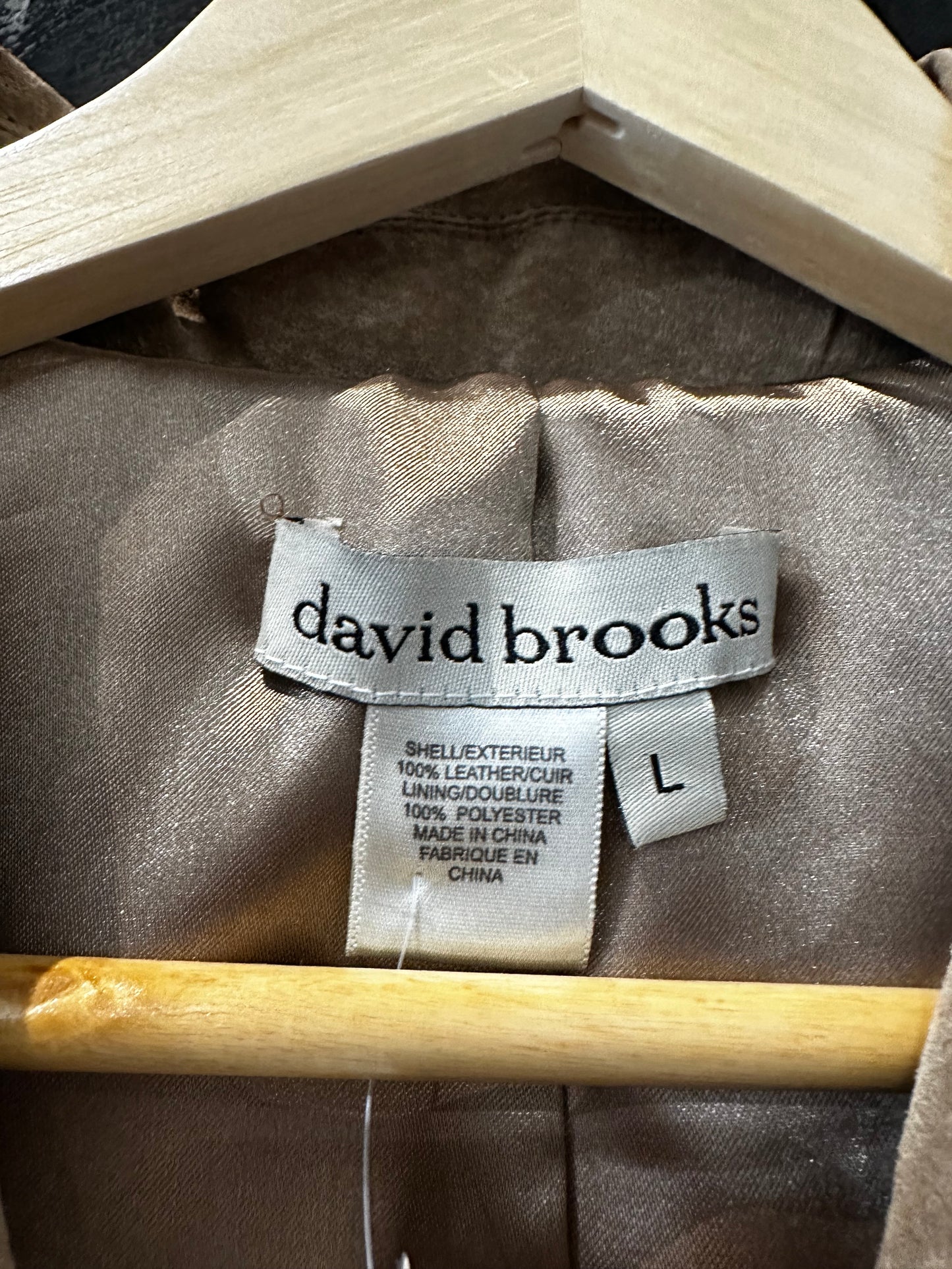 Vintage David Brooks suede chore coat