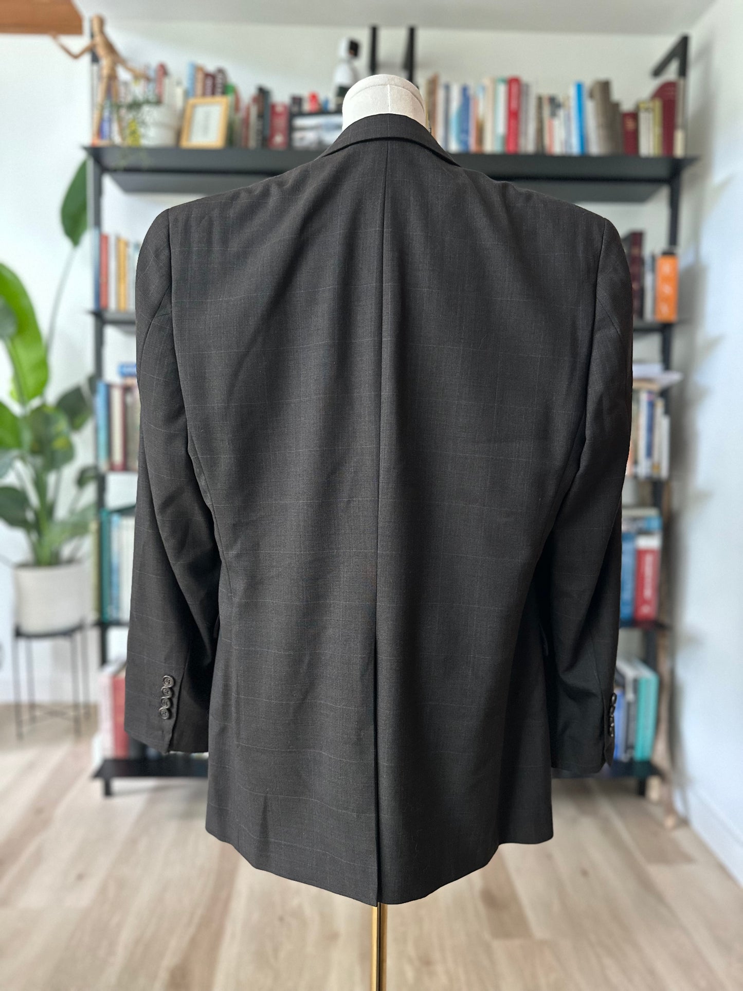 00s Ralph Lauren brown wool blazer