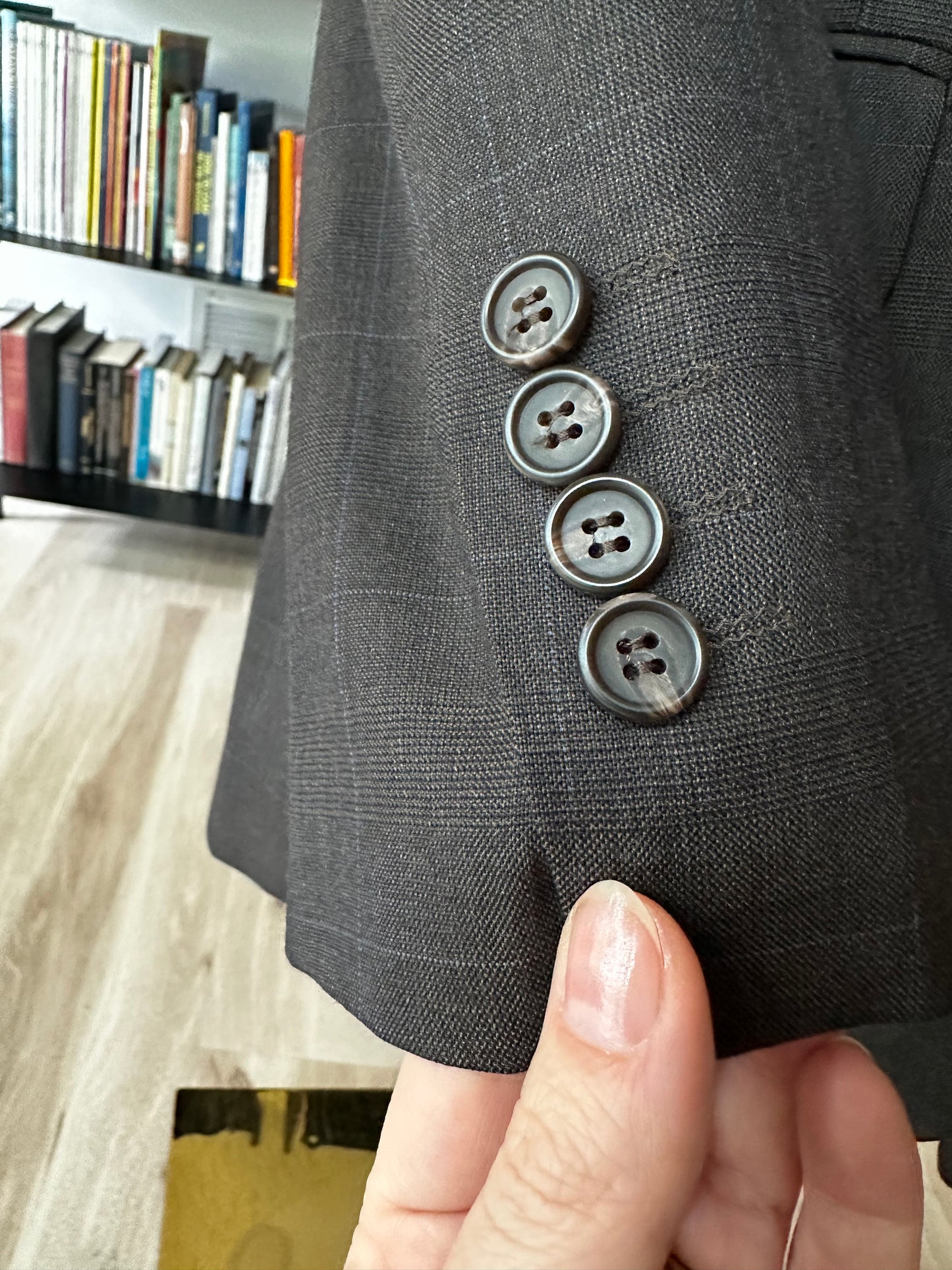 00s Ralph Lauren brown wool blazer
