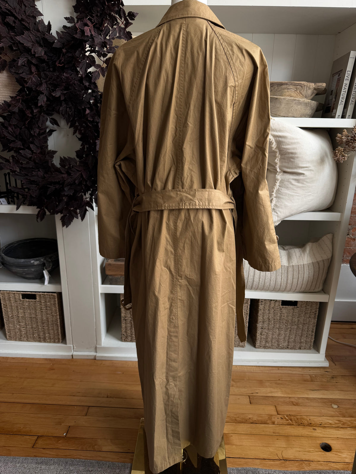 90s Ralph Lauren light weight cotton trench. Fits XS-M petite