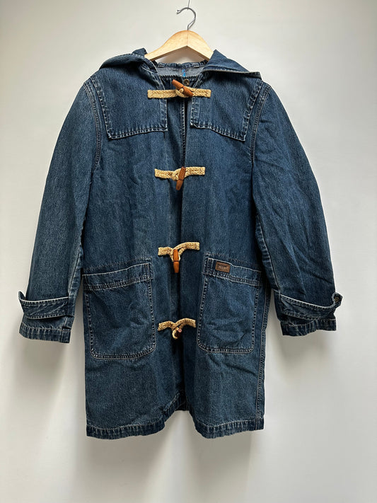 Vintage Lauren by Ralph Lauren denim toggle chore coat