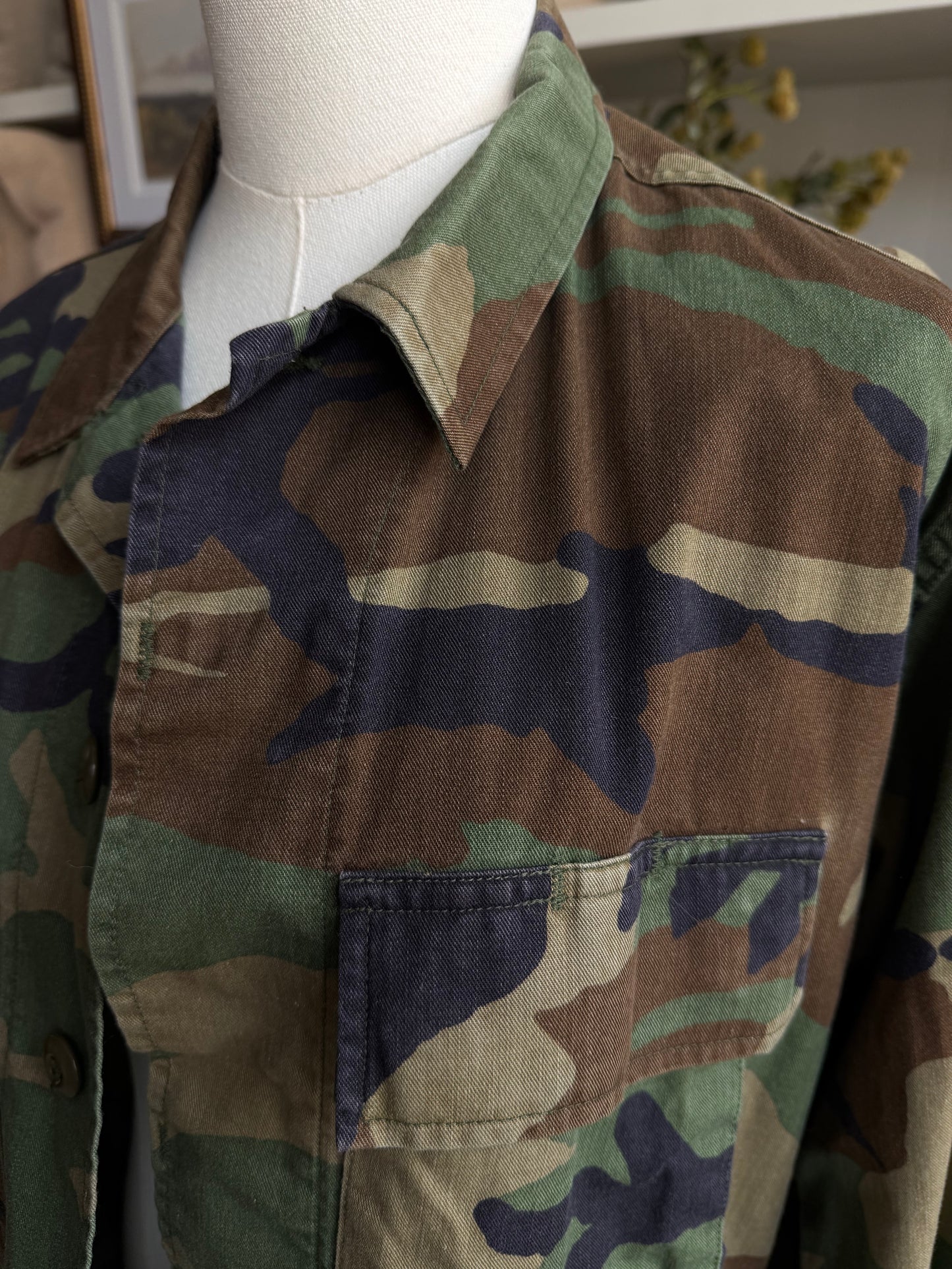 Vintage Military fatigue jacket