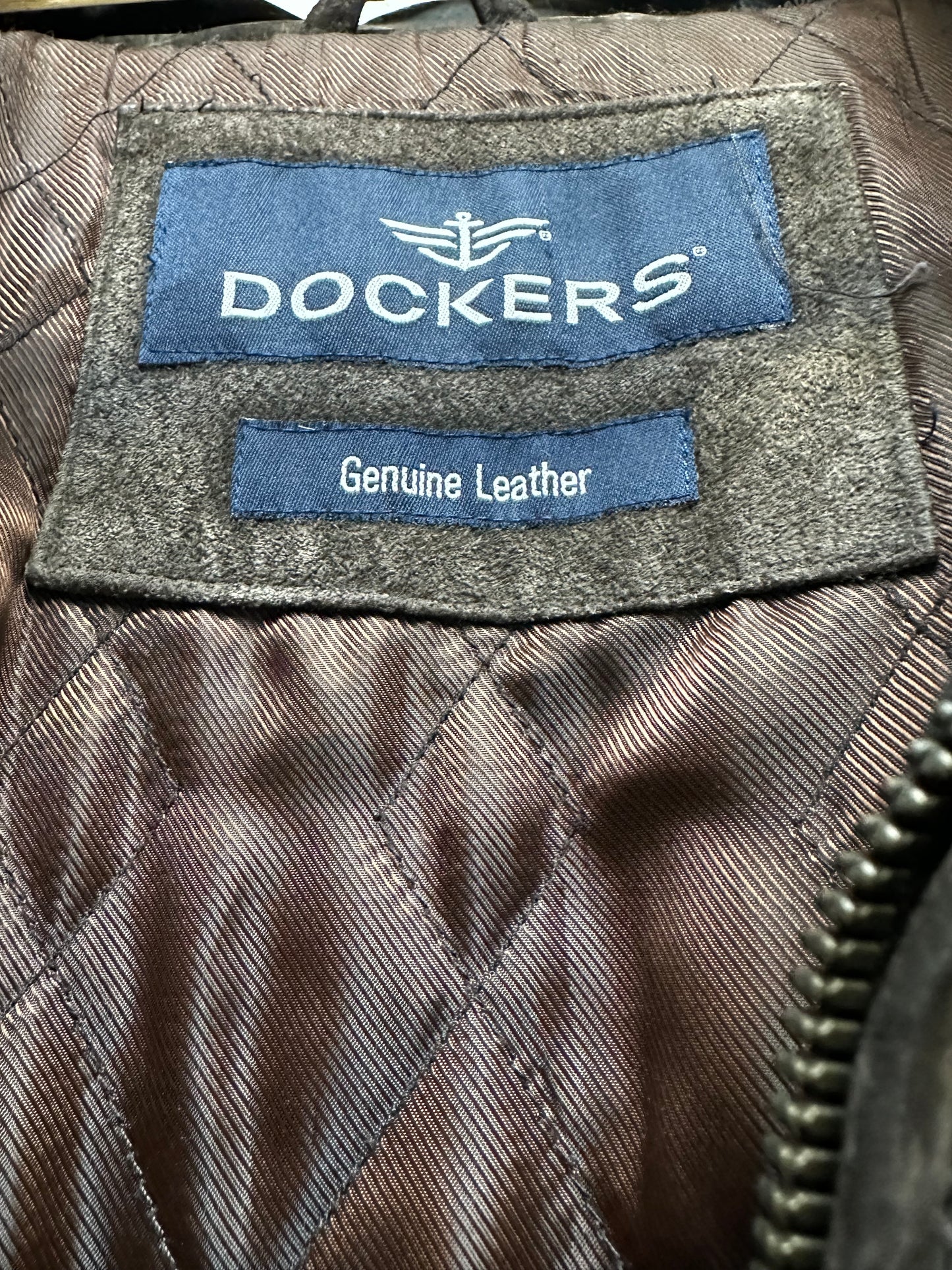 Vintage Dockers suede jacket