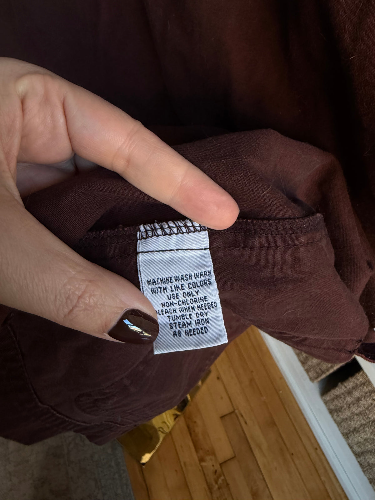 90s Cabin Creek brown chore coat. Fits S-L