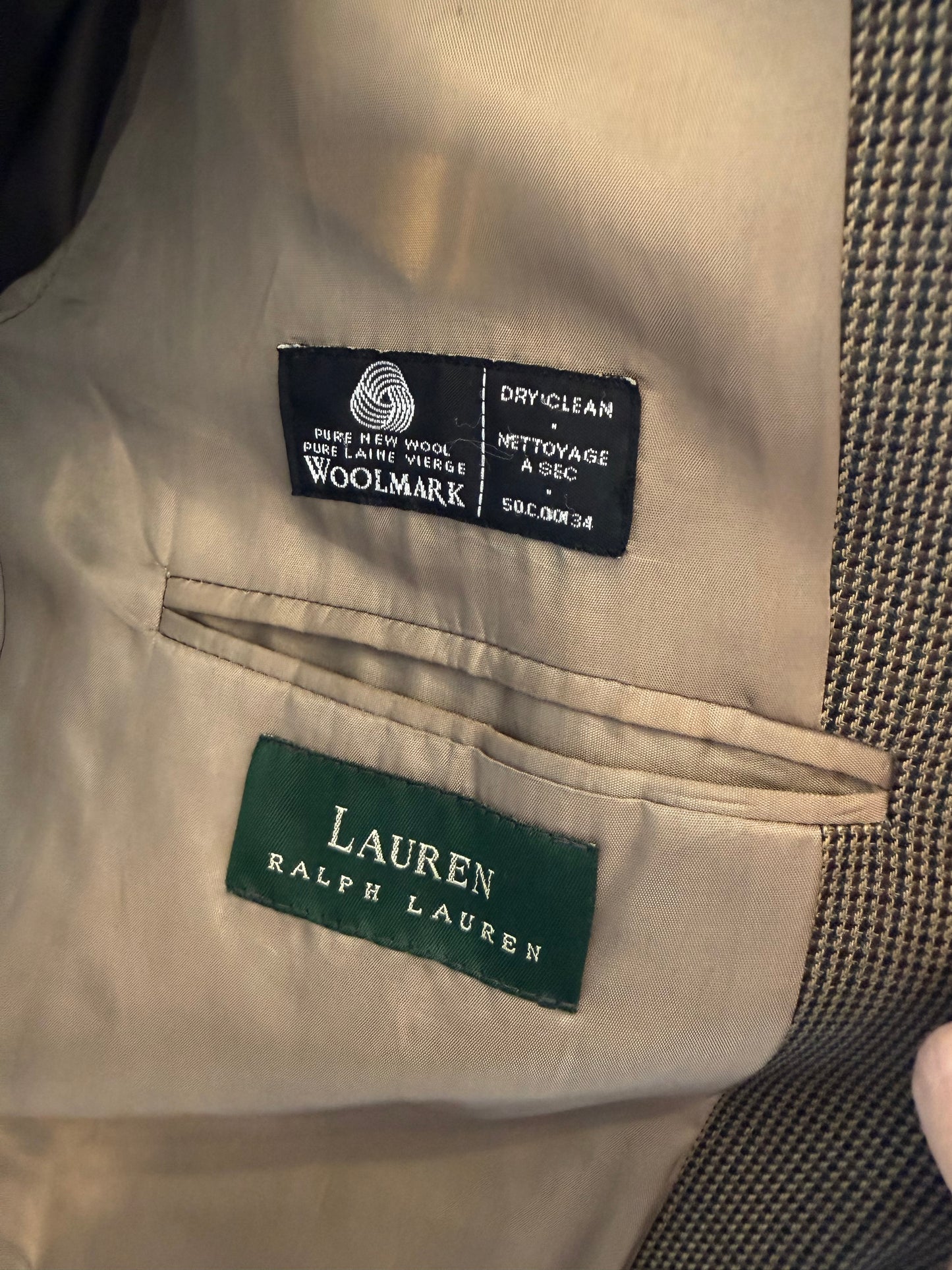 90s Lauren Ralph Lauren light weight wool blazer