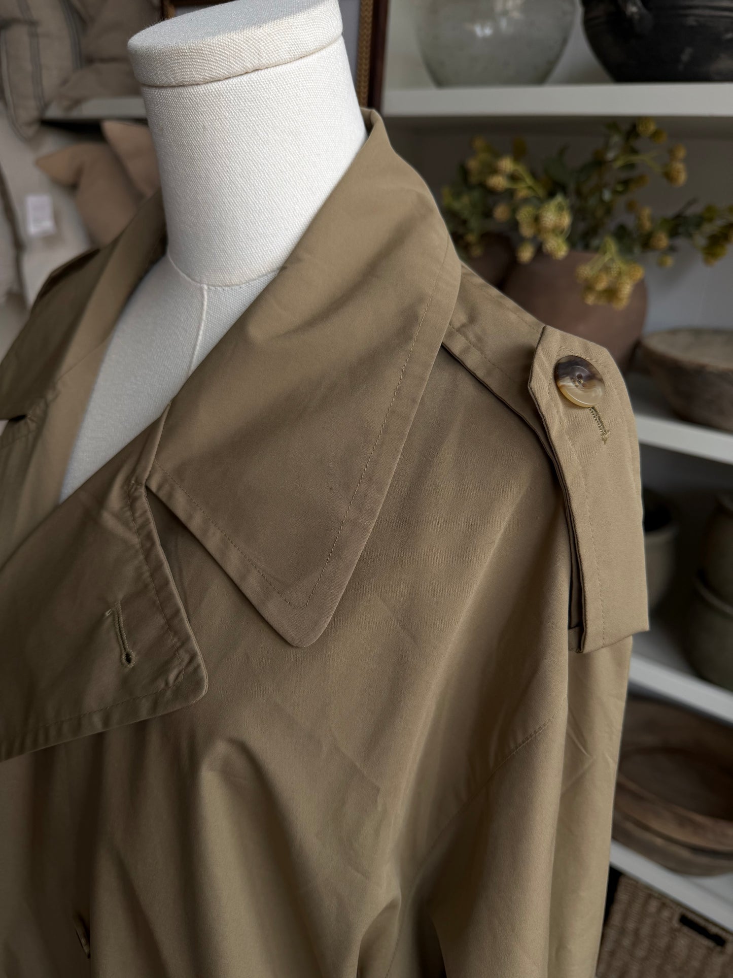 80s/90s Travel Smith lightweight trench