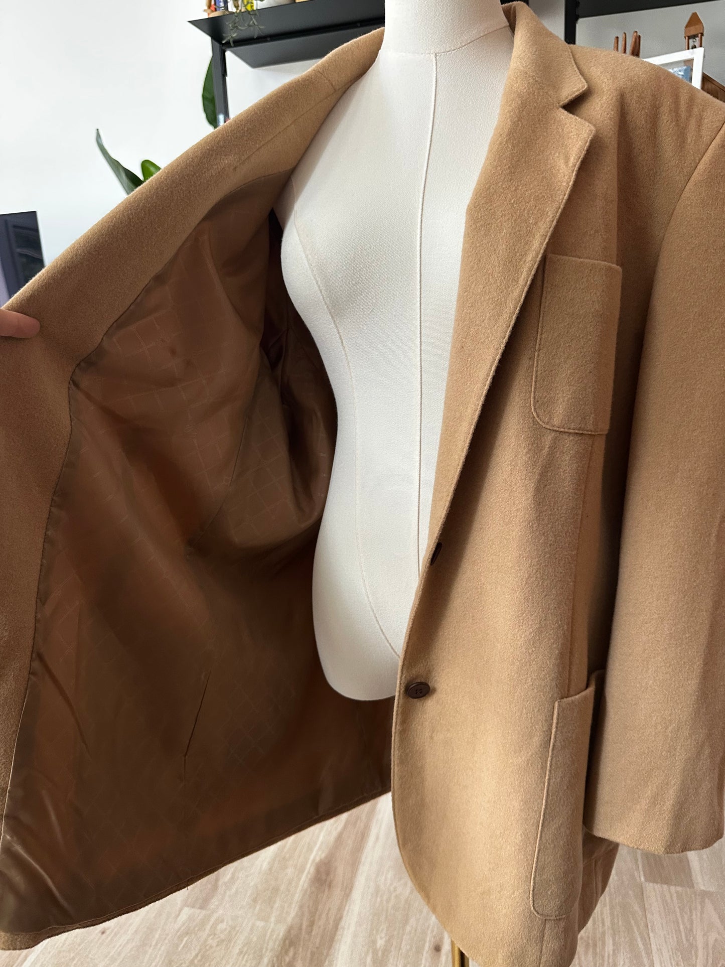 80s/90s Lauren by Ralph Lauren wool blazer. Made in the USA
