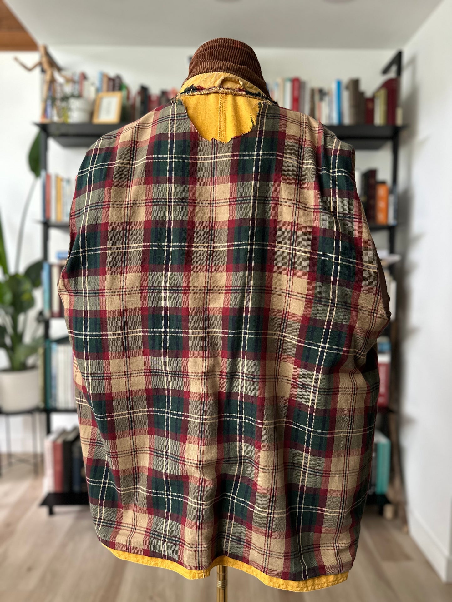 90s (JCrew?) yellow barn coat