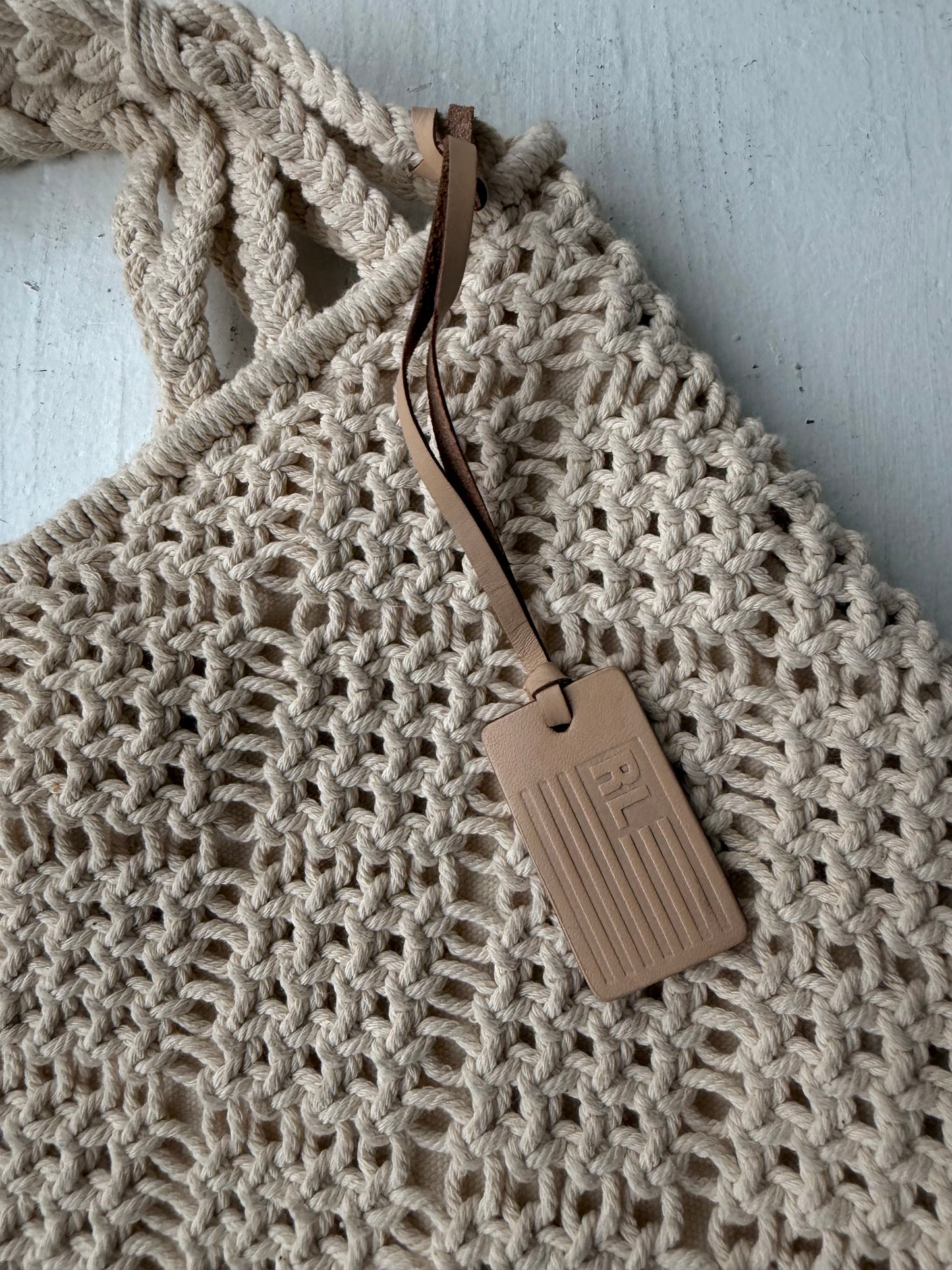90s Polo Jeans Co crochet bag