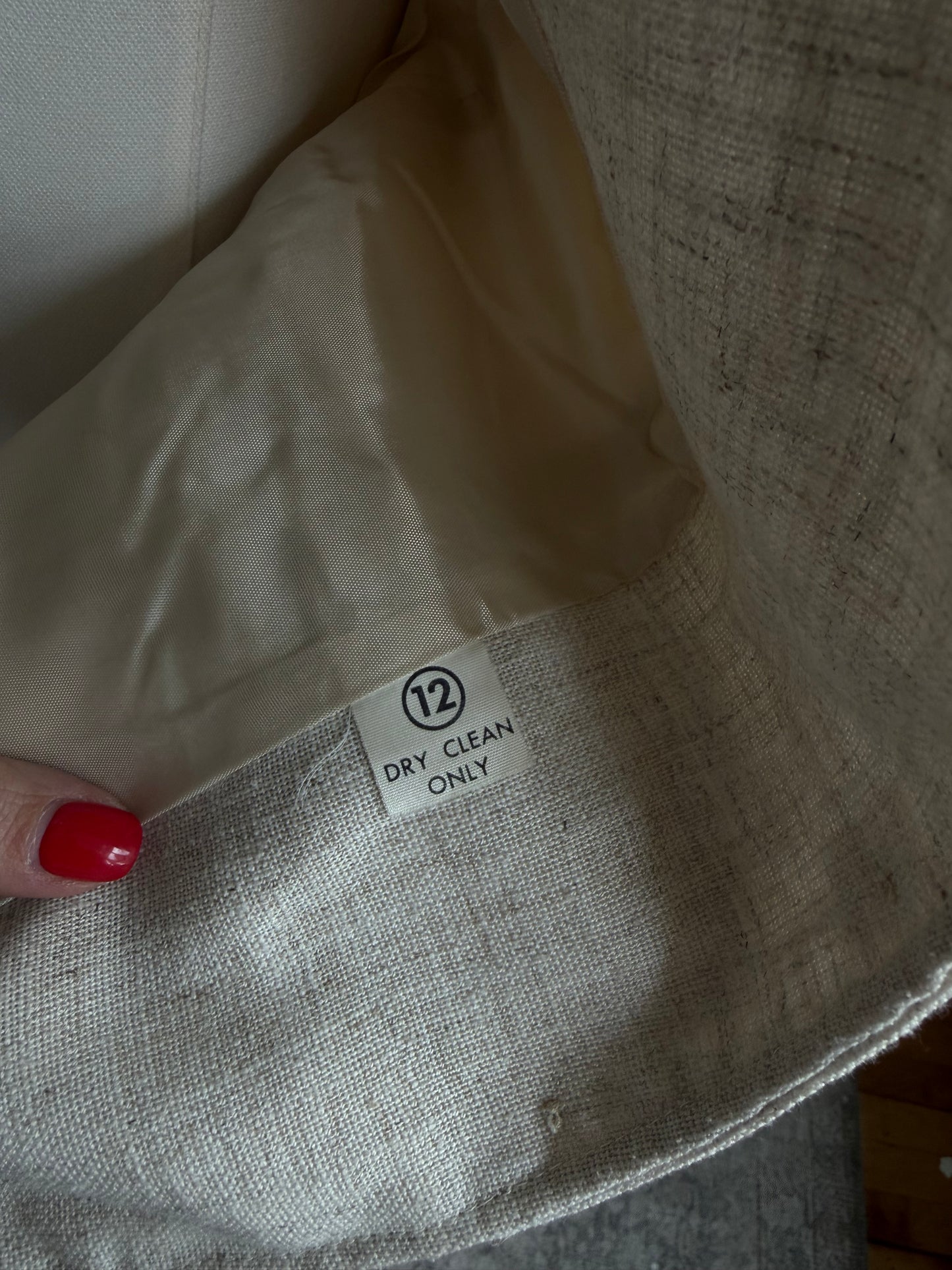 Vintage Austin Hill linen blazer