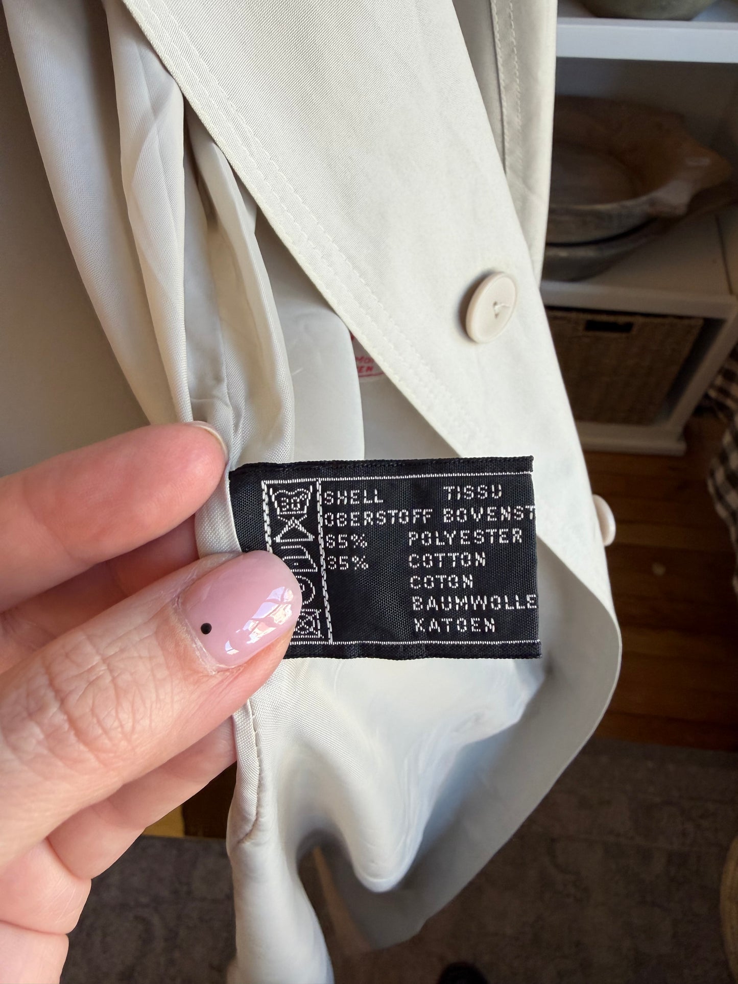 Vintage De Craan trench #2