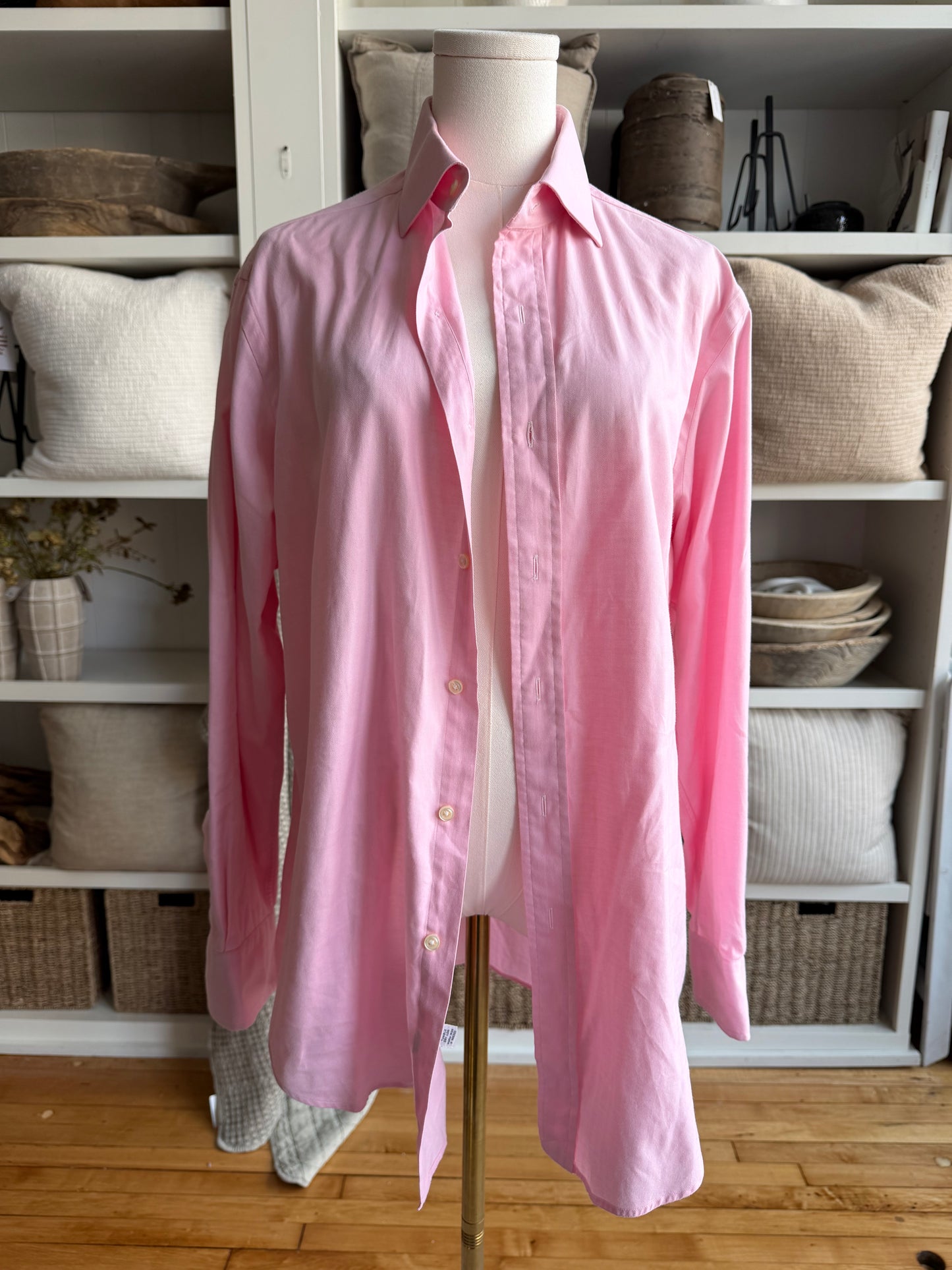 90s Polo Ralph Lauren pink Regent Classic button down