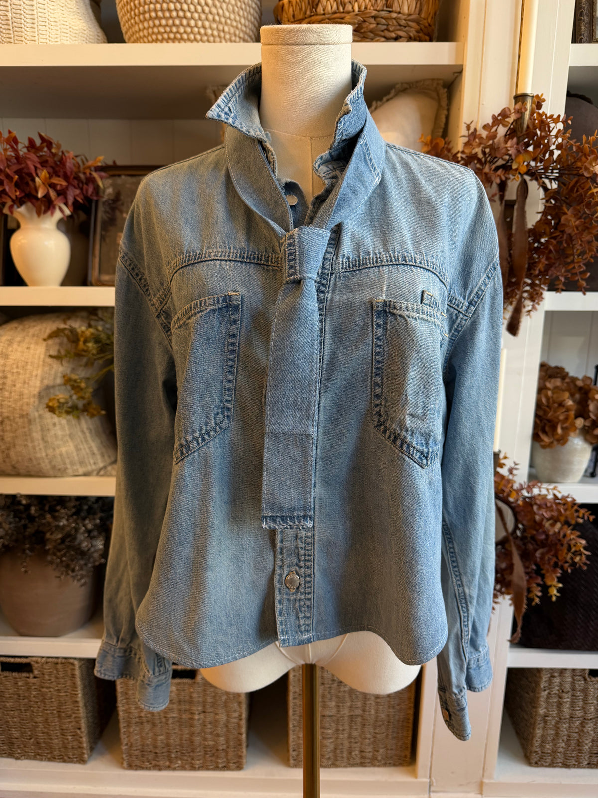 #3 Reworked button down. Fits XS-M petite