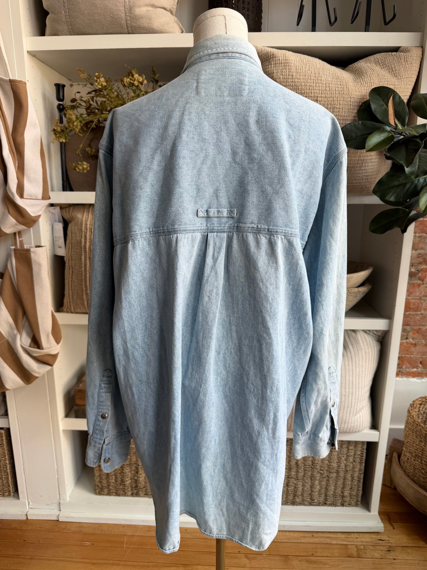 90s Boundary Bay denim button down