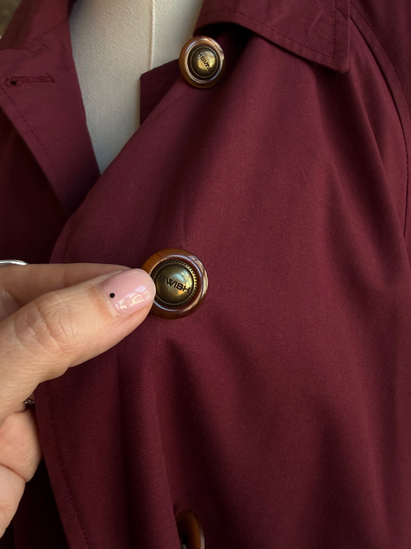 Vintage Swish A line coat. Made in Italy #18