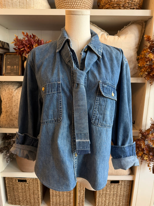 #9 Reworked button down. Fits XS-M