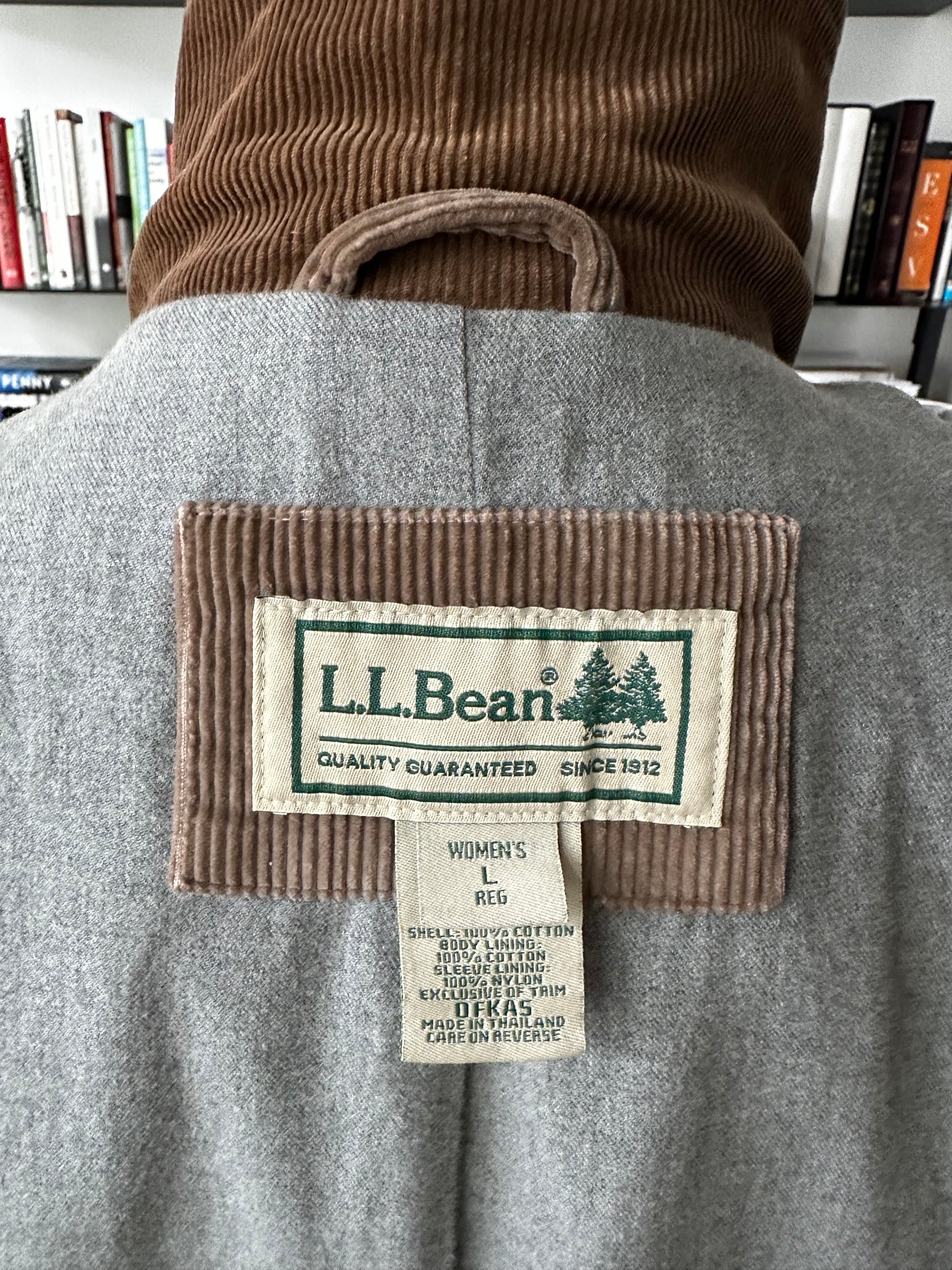 90s LL Bean corduroy barn coat