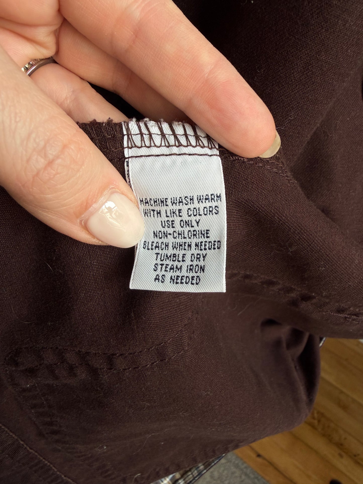 90s Cabin Creek brown chore cost. Fits M-XL