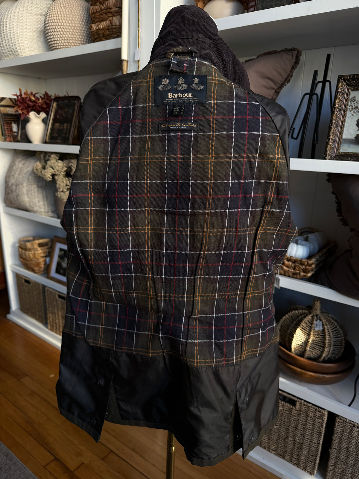 Barbour Classic Beadnell Wax jacket. Made in England