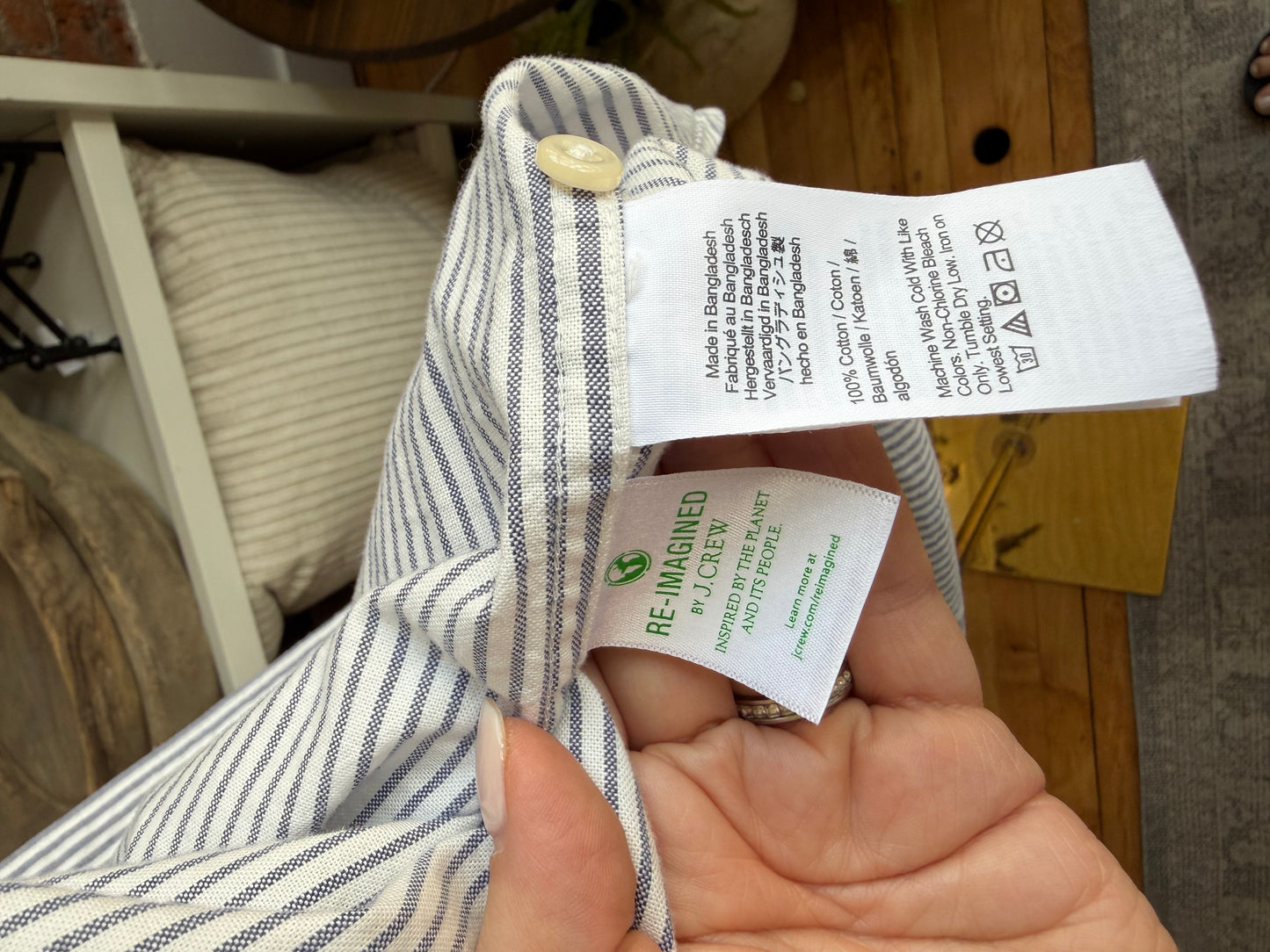 JCrew Broken in Oxford. Size XL. Never worn