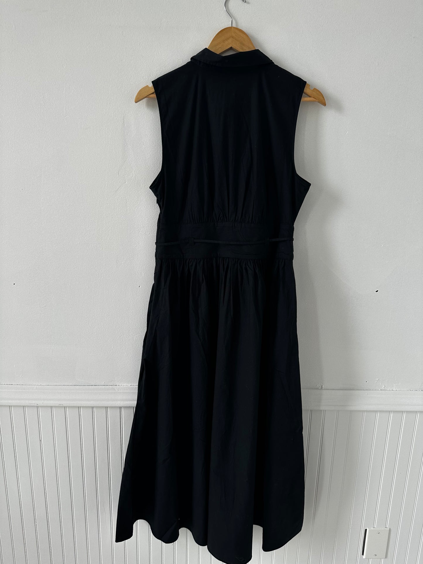 JCrew poplin fitted-waist shirt dress. NWT