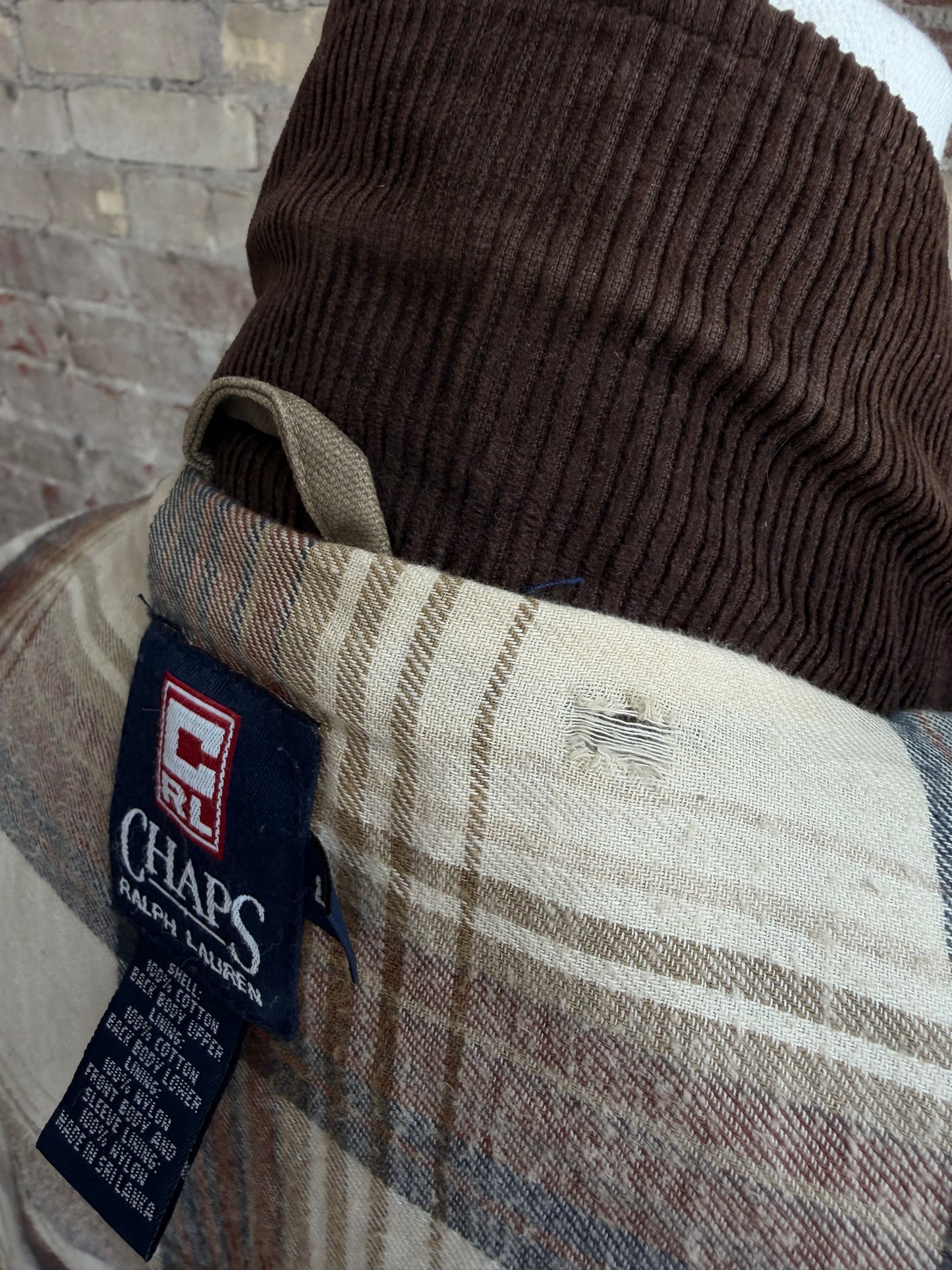 90s Chaps Ralph Lauren khaki barn coat