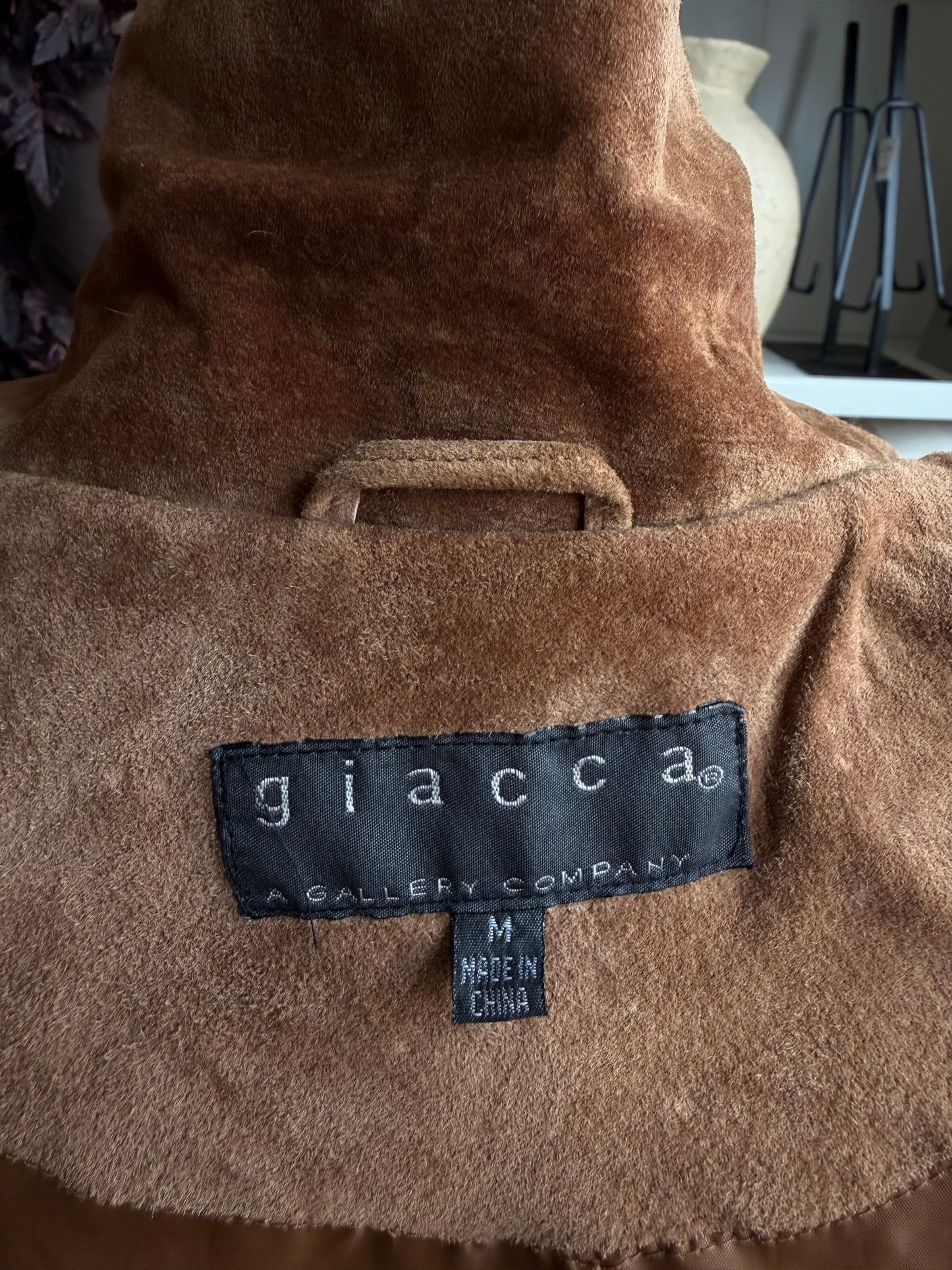 00s Giacca suede chore coat. Fits XS-M