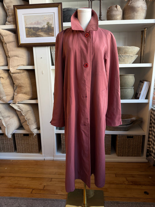 90s Nuage mauve trench #19