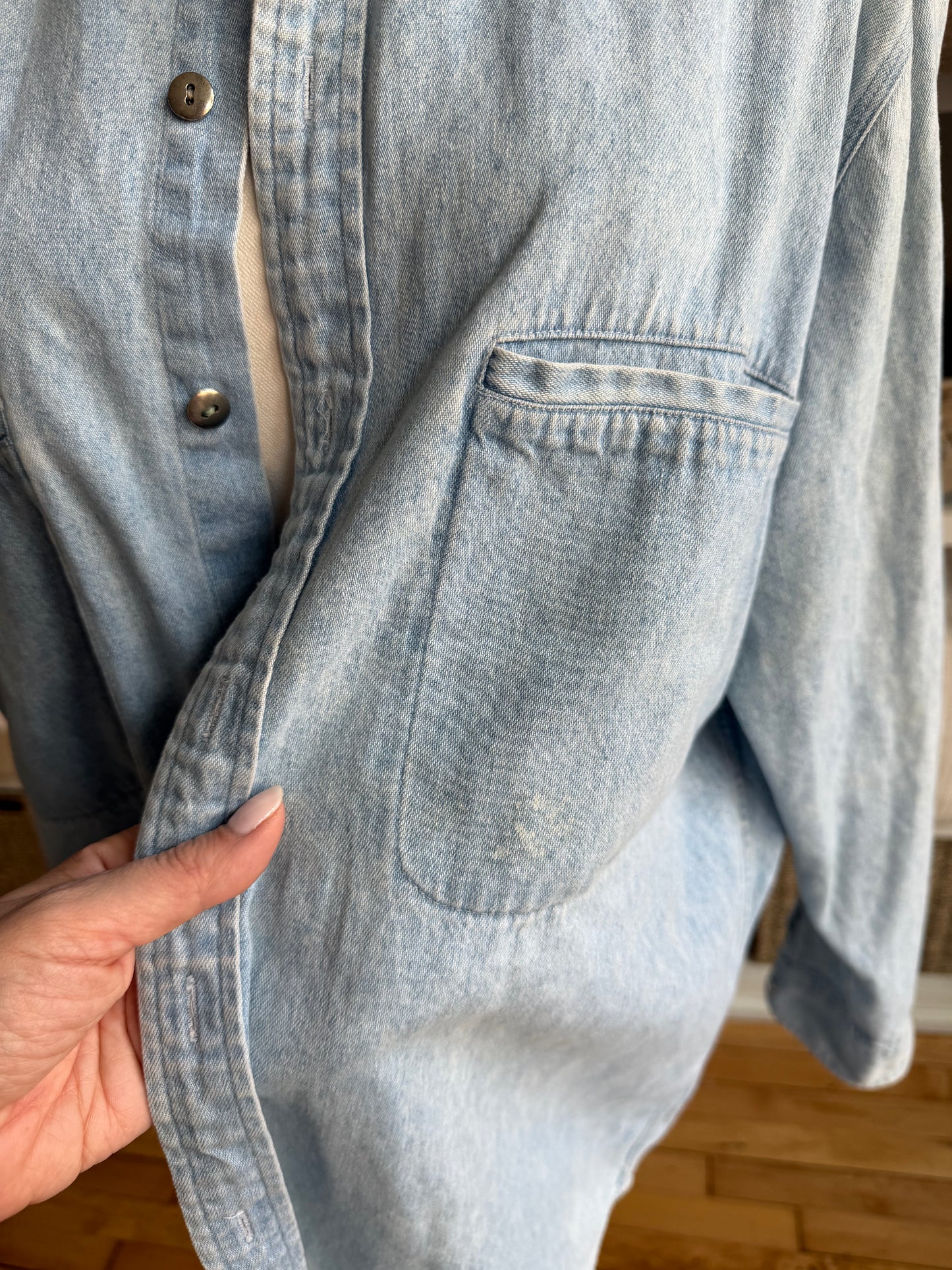 90s Boundary Bay denim button down