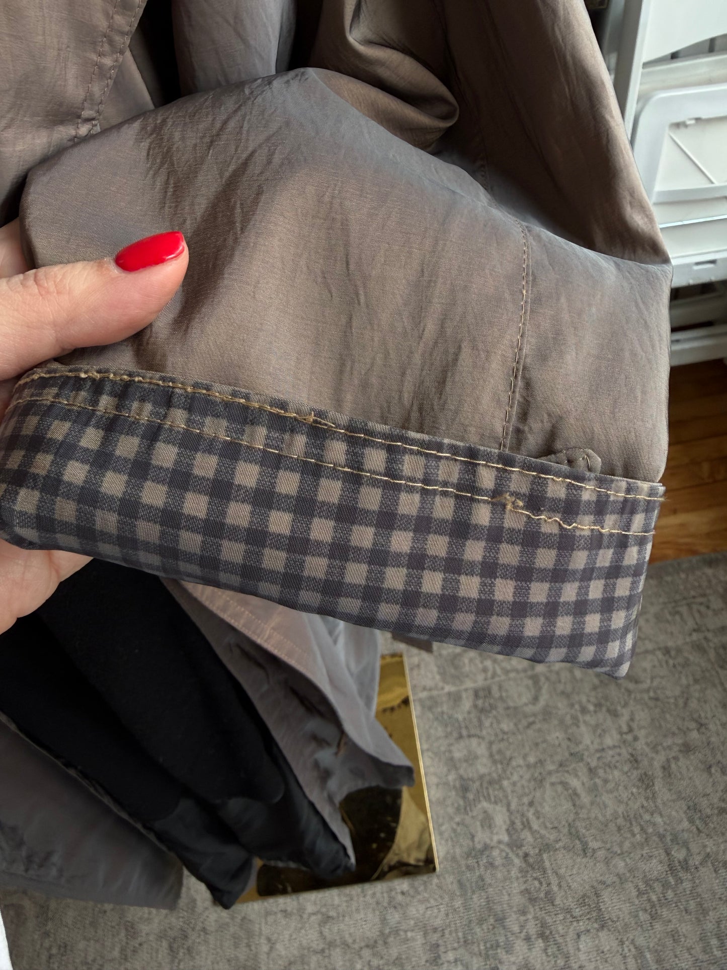 80s Forcaster trench with zip out lining. Made in the USA