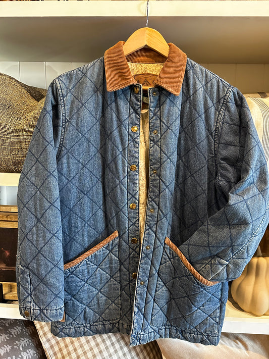 Lauren Jeans Co. by Ralph Lauren vintage quilted chore coat