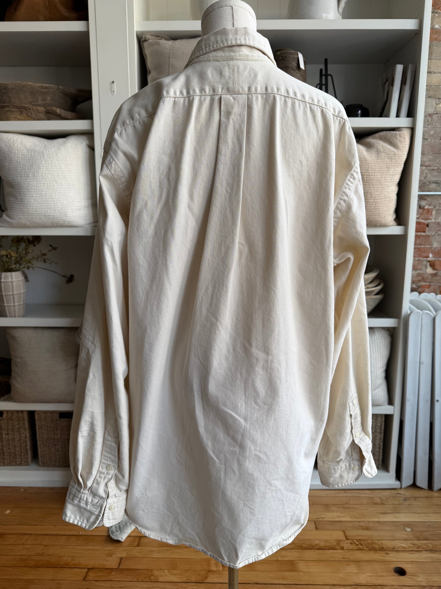 90s Ralph Lauren cream button down