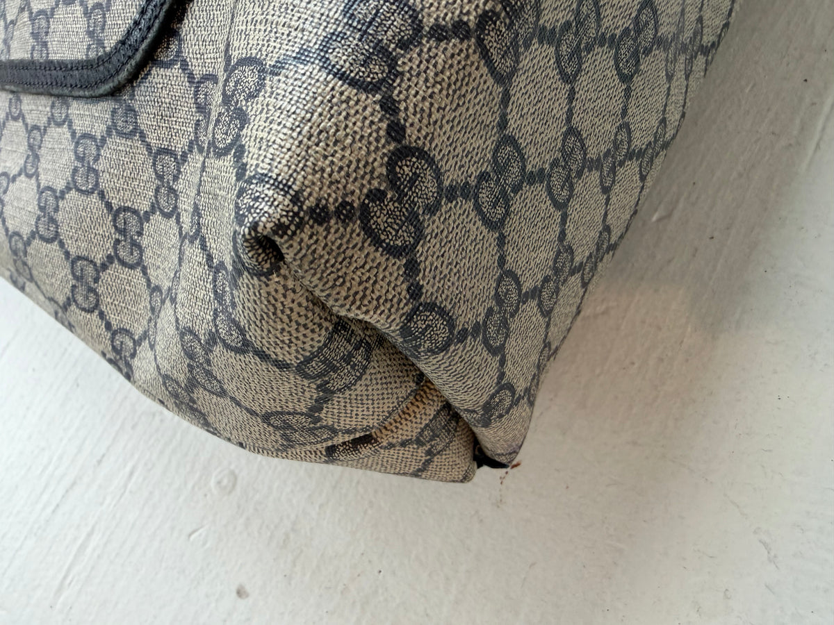 Vintage Gucci GG Supreme Sherry Line Tote bag