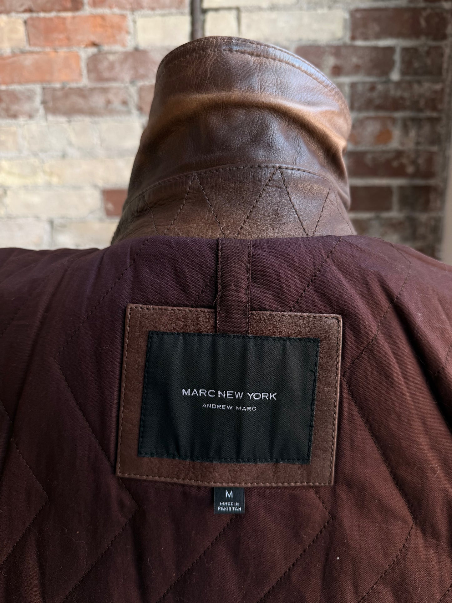 90s Andrew Marc leather jacket