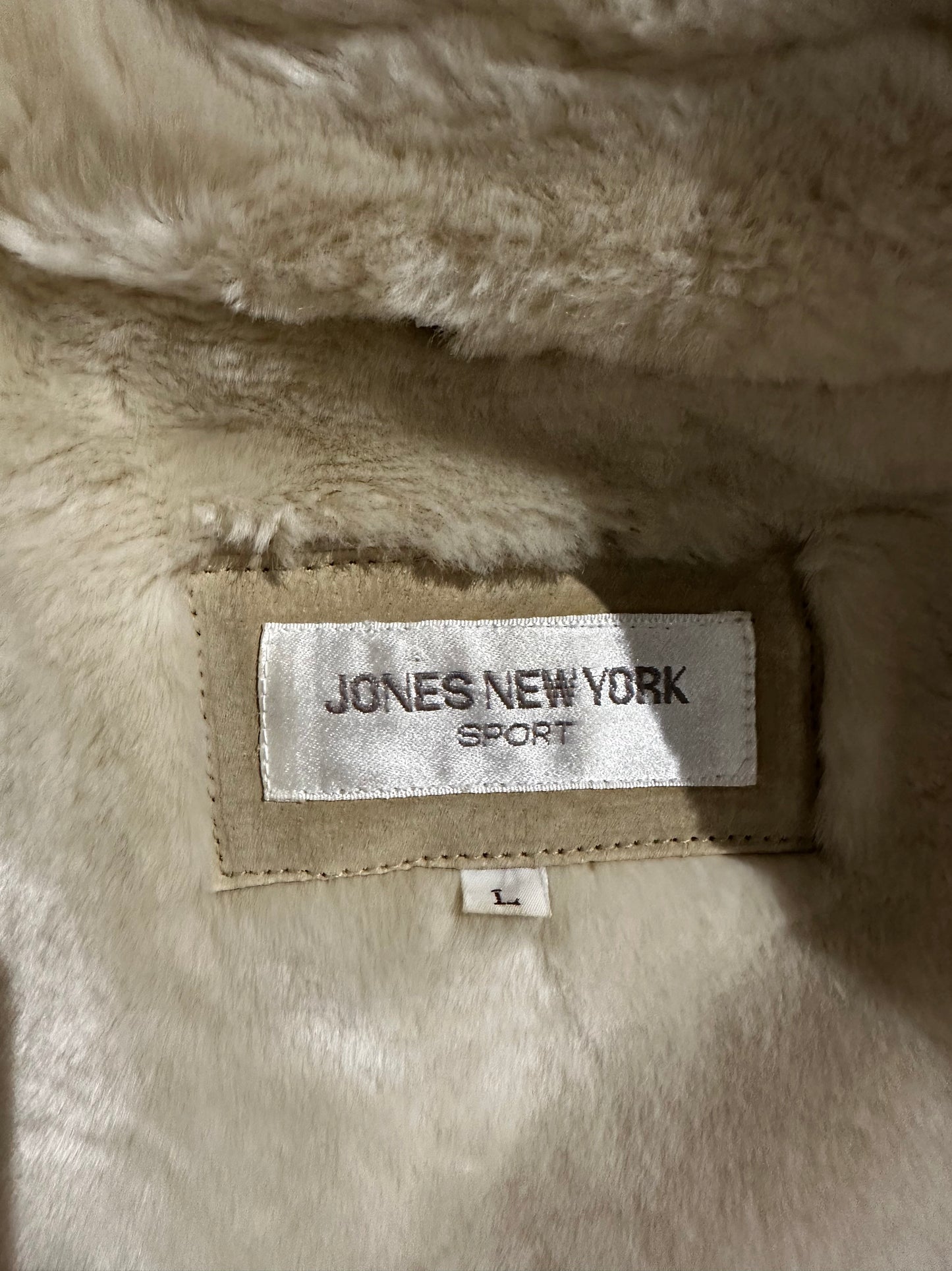 Vintage Jones NewYork Suede chore coat