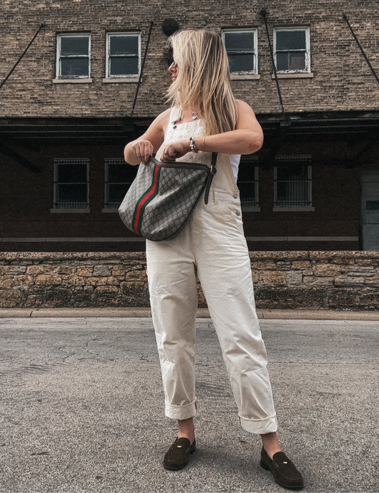 Madewell garment-dyed canvas overalls